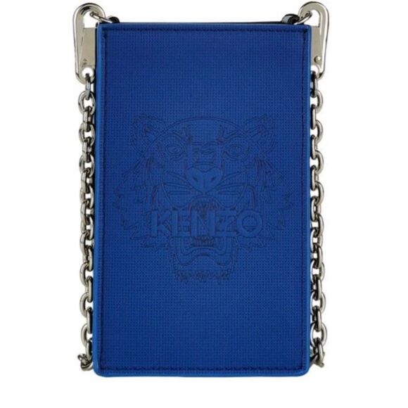 Kenzo blue phone case holder authentic - Picture 1 of 7
